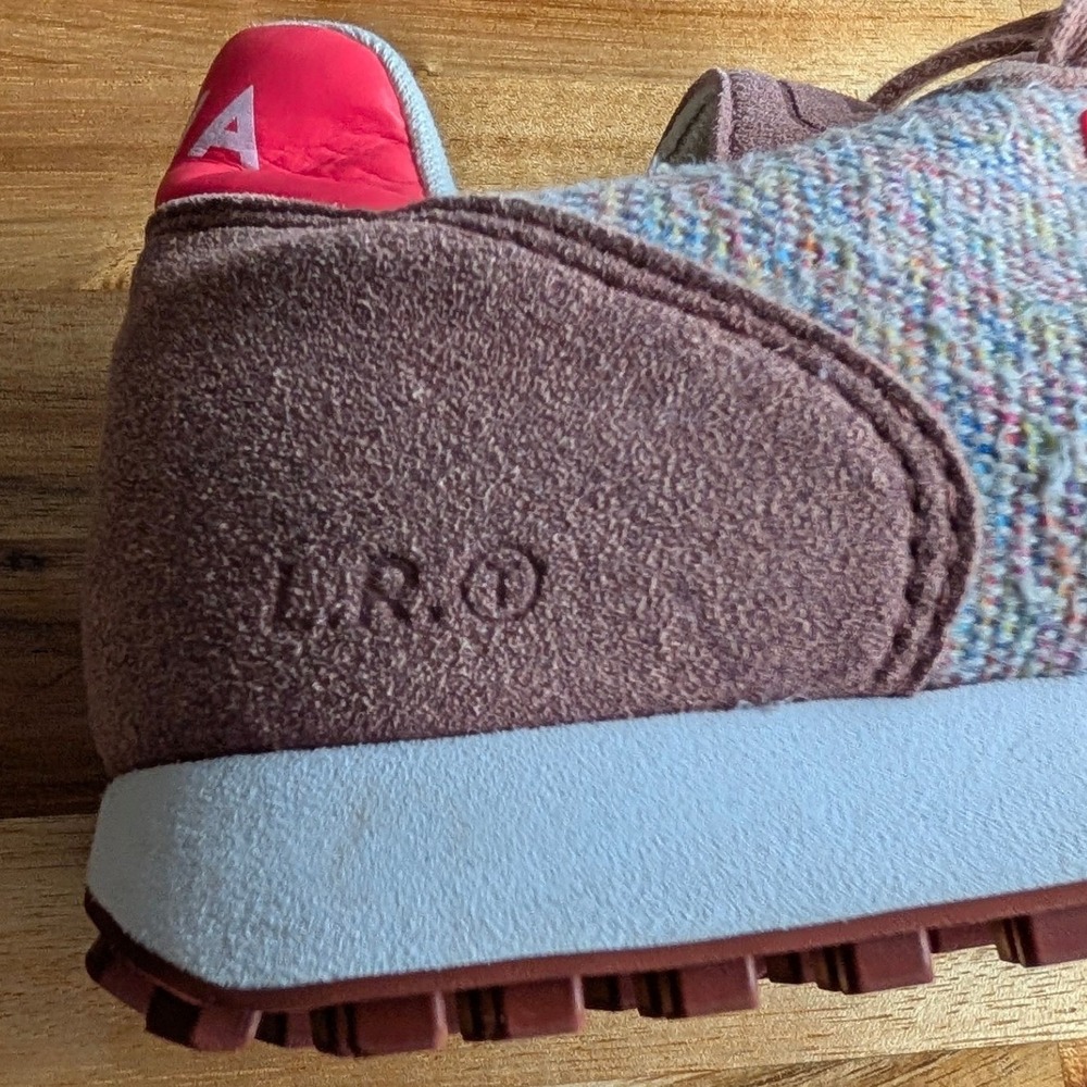 VEJA SDU Rec Flannel Sneakers Cloudy Rose-Fluo Colorway Pink Women Shes Size 8 - Picture 12 of 13